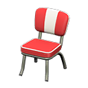 Animal Crossing Items Diner Chair Red