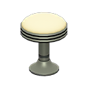 Animal Crossing Items Diner Counter Chair Cream