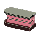 Animal Crossing Items Diner Counter Table Pink