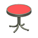 Animal Crossing Items Diner Mini Table Red