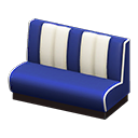 Animal Crossing Items Diner Sofa Blue