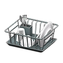 Animal Crossing Items Dish-drying Rack Silver