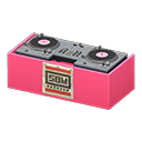 Animal Crossing Items Dj's Turntable Pink / Chic logo