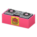 Animal Crossing Items Dj's Turntable Pink / Pop logo