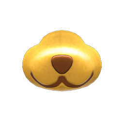 Animal Crossing Items Dog Nose Beige