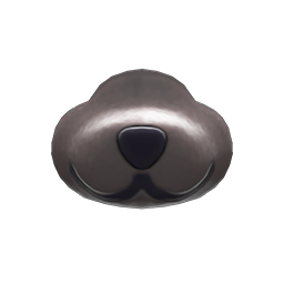 Animal Crossing Items Dog Nose Black