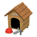 Animal Crossing Items Doghouse Natural