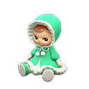 Animal Crossing Items Dolly Green