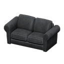Animal Crossing Items Double Sofa Black