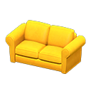 Animal Crossing Items Double Sofa Yellow