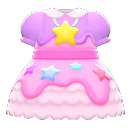 Animal Crossing Items Dreamy Dress Pink