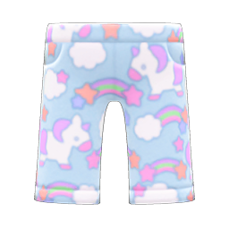 Animal Crossing Items Dreamy Pants Blue