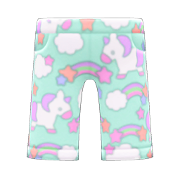 Animal Crossing Items Dreamy Pants Green