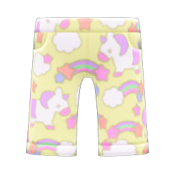 Animal Crossing Items Dreamy Pants Yellow