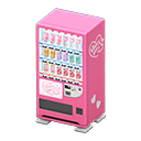 Animal Crossing Items Drink Machine Pink / Cute