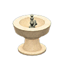 Animal Crossing Items Drinking Fountain Ivory