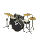 Animal Crossing Items Drum Set Cosmo black / Black with logo