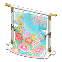 Animal Crossing Items Elaborate Kimono Stand Tree peonies