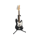 Animal Crossing Items Electric Bass Cosmo black