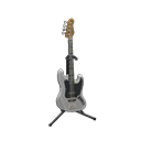 Animal Crossing Items Electric Bass Space silver