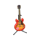 Animal Crossing Items Electric Guitar Cherry / Cute logo