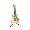 Electric Guitar Chic white