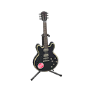 Electric Guitar Cosmo black / Cute logo
