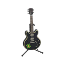 Electric Guitar Cosmo black / Emblem logo