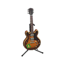 Electric Guitar Sunburst / Emblem logo