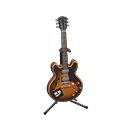 Animal Crossing Items Electric Guitar Sunburst / Familiar logo