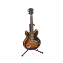 Animal Crossing Items Electric Guitar Sunburst / Pop logo