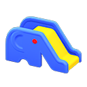 Animal Crossing Items Elephant Slide Blue