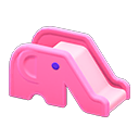 Animal Crossing Items Elephant Slide Pink