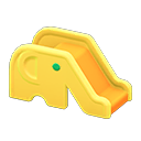 Animal Crossing Items Elephant Slide Yellow