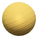 Animal Crossing Items Exercise Ball Gold