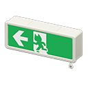 Animal Crossing Items Exit Sign ←