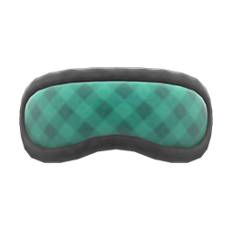 Animal Crossing Items Eye Mask Green