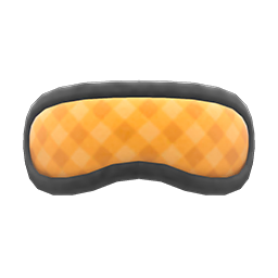 Animal Crossing Items Eye Mask Orange