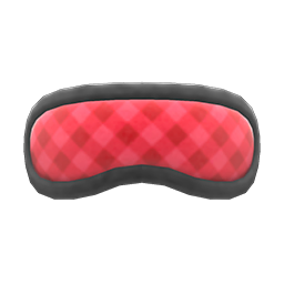 Animal Crossing Items Eye Mask Red