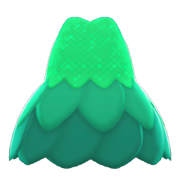 Animal Crossing Items Fairy Dress Green