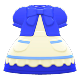 Animal Crossing Items Fairy-tale Dress Blue