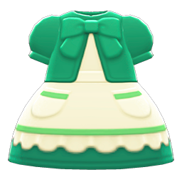 Animal Crossing Items Fairy-tale Dress Green