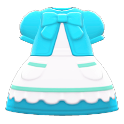 Animal Crossing Items Fairy-tale Dress Light blue
