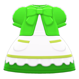 Animal Crossing Items Fairy-tale Dress Light green