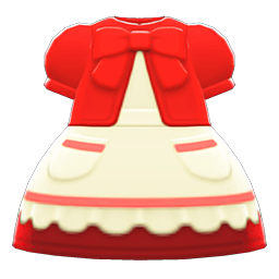 Animal Crossing Items Fairy-tale Dress Red