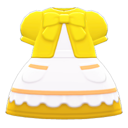 Animal Crossing Items Fairy-tale Dress Yellow