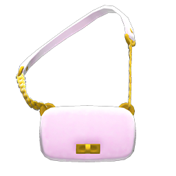 Animal Crossing Items Faux-fur Bag Pink