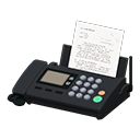Fax Machine Black / Document