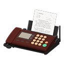 Fax Machine Brown / Document