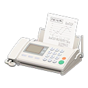 Fax Machine White / Graph